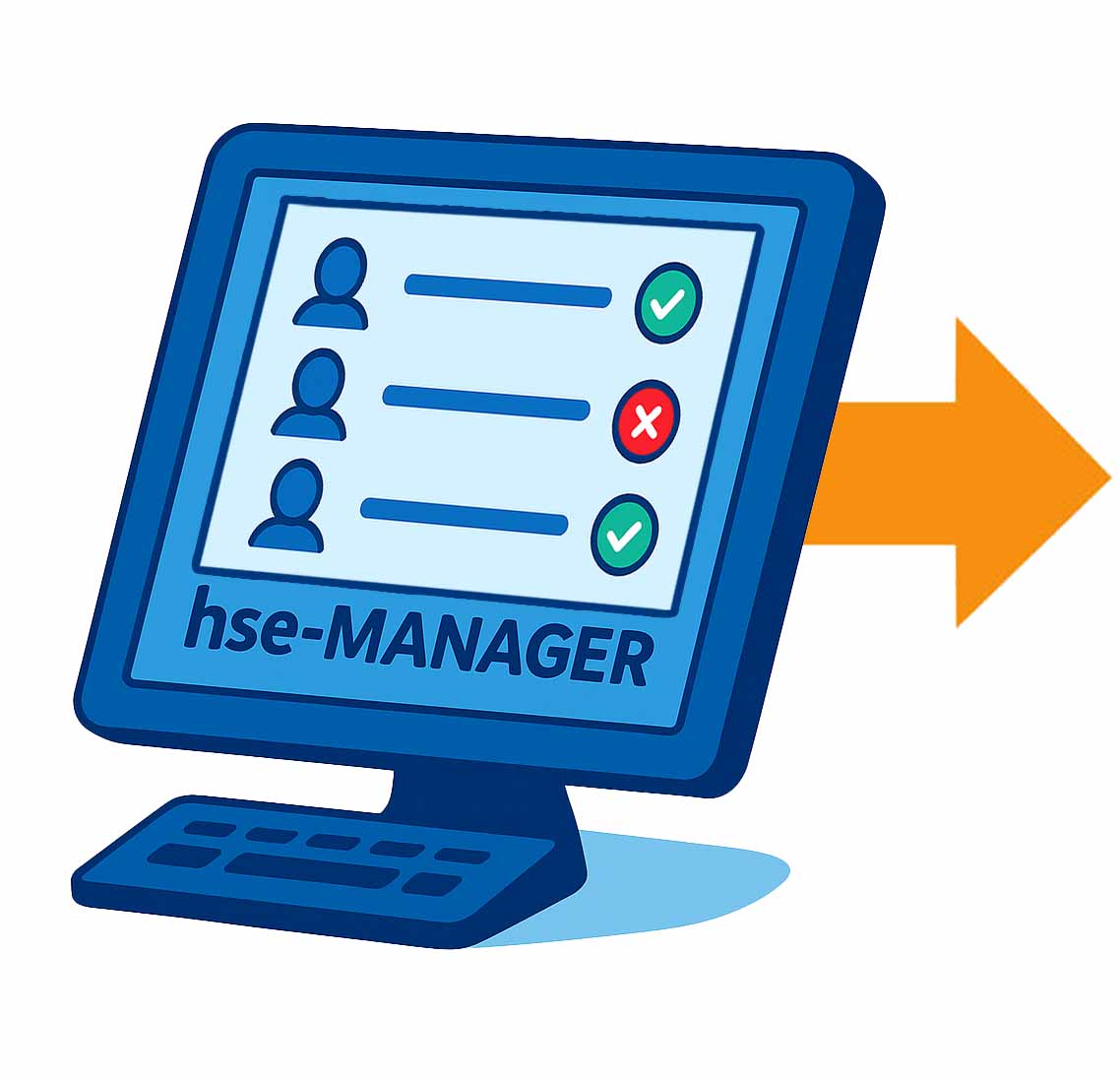 Infografik: Unterweisungstatus um hse-MANAGER einsehen