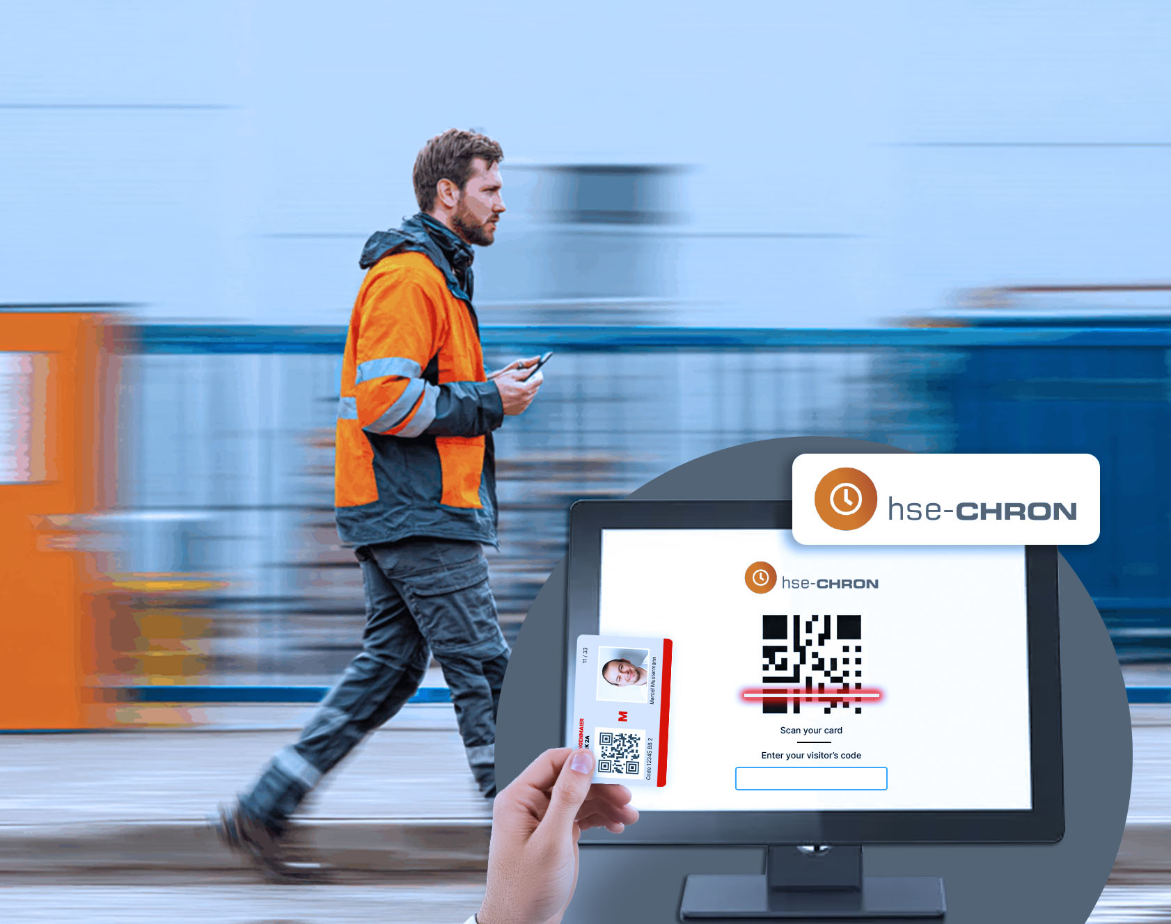 Fremdfirmenmitarbeiter hse-Chron Zeiterfassung