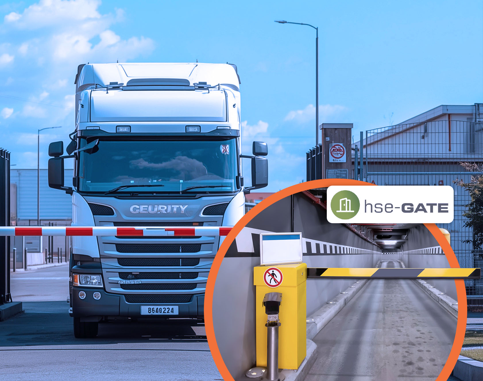 uc_hsegate hse-GATE Zutrittskontrolle LKW